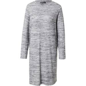 Eight2Nine Úpletové šaty šedý melír