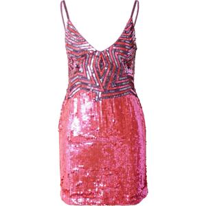 Nasty Gal Společenské šaty fialová / pink