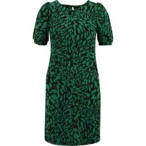Wallis Petite Šaty zelená / černá