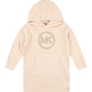 Michael Kors Kids Šaty světle béžová / zlatá