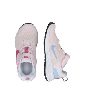 NIKE Sportovní boty 'Revolution 6' světlemodrá / pink / světle růžová / bílá