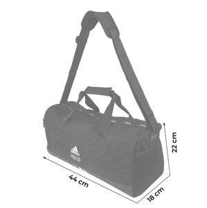 ADIDAS SPORTSWEAR Sportovní taška '4Athlts' černá / bílá