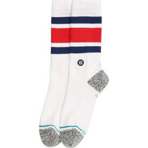 Stance Sportovní ponožky 'Boyd' tmavě modrá / šedý melír / černá / bílá