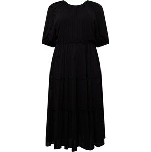Selected Femme Curve Šaty 'KINORA' černá