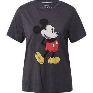 CATWALK JUNKIE Tričko 'Mickey' žlutá / antracitová / červená / černá / bílá