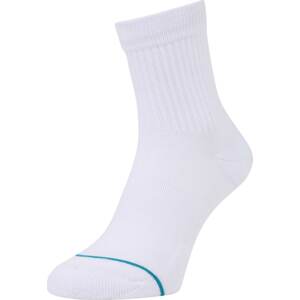 Stance Sportovní ponožky 'Icon Quarter' azurová / bílá