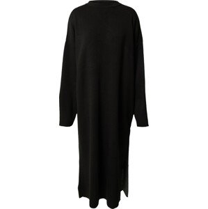 Karo Kauer Úpletové šaty černá