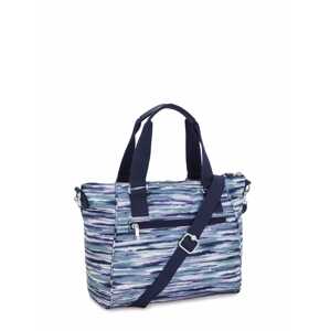 KIPLING Nákupní taška 'AMIEL' modrá / pink / bílá