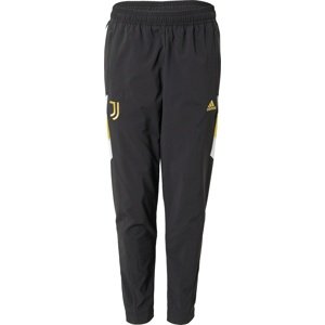 ADIDAS SPORTSWEAR Sportovní kalhoty 'Juventus Turin' zlatá / černá / bílá