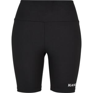Karl Kani Kalhoty černá / bílá