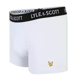 Lyle & Scott Boxerky 'MILLER' žlutá / černá / bílá