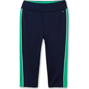 SHEEGO Sportovní kalhoty marine modrá / zelená / bílá