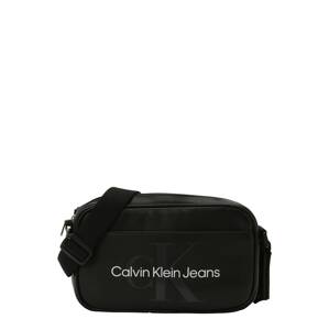 Calvin Klein Jeans Taška přes rameno 'Wandelbare' černá / bílá