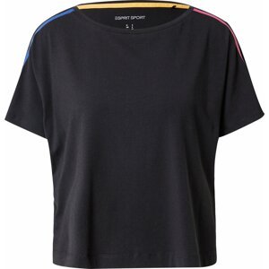ESPRIT SPORT Funkční tričko modrá / žlutá / červená / černá