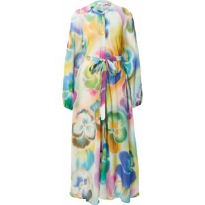 Essentiel Antwerp Košilové šaty 'Dazzling' mix barev / offwhite