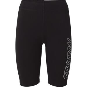 Hummel Sportovní kalhoty 'Maja' černá / bílá