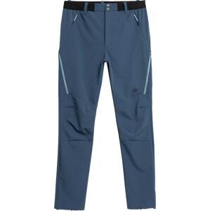 4F Outdoorové kalhoty aqua modrá / tmavě modrá