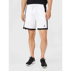 Jordan Sportovní kalhoty černá / bílá