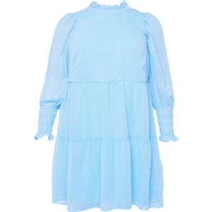 Vero Moda Curve Šaty 'Rie' nebeská modř / pastelová modrá