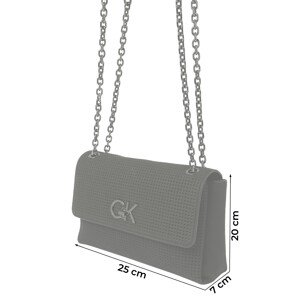 Calvin Klein Taška přes rameno 'Re-Lock' černá