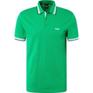 BOSS Green Tričko 'Paddy' zelená / černá / bílá