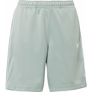 Nike Sportswear Kalhoty pastelově zelená / bílá