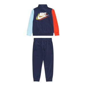 Nike Sportswear Joggingová souprava námořnická modř / světlemodrá / žlutá / oranžová