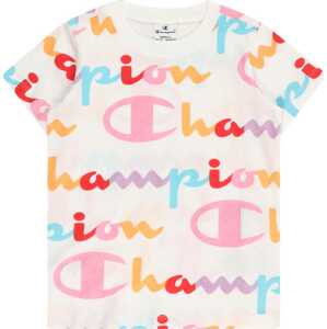 Champion Authentic Athletic Apparel Tričko světlemodrá / jasně oranžová / starorůžová / červená / barva vaječné skořápky