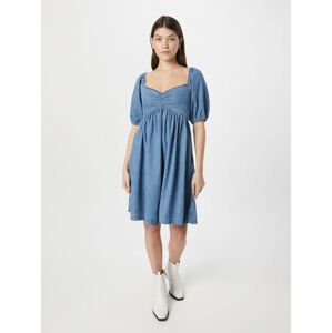 GAP Letní šaty 'EMPIRE' modrá džínovina