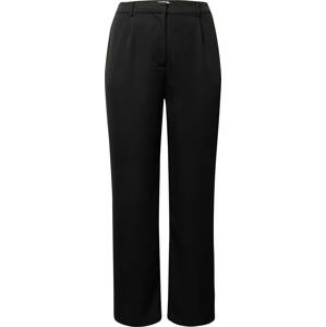 Calvin Klein Curve Kalhoty se sklady v pase černá