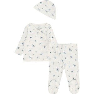 Carter's Pyžamo chladná modrá / světlemodrá / olivová / bílá