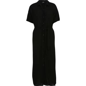 Vero Moda Tall Košilové šaty 'Menny' černá