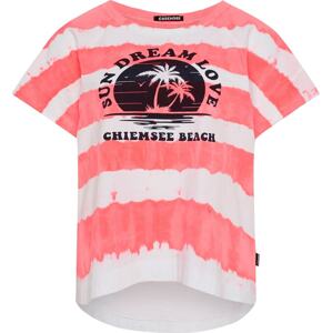 CHIEMSEE Tričko pink / bílá