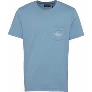 Dockers Tričko kouřově modrá / chladná modrá / bílá