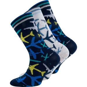 EWERS Ponožky modrá / tyrkysová / noční modrá / světle šedá / mix barev
