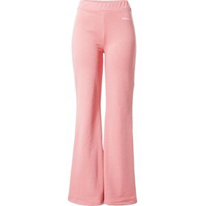 KENDALL + KYLIE Kalhoty světle růžová / bílá