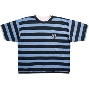 QUIKSILVER Funkční tričko 'RIPPER' kouřově modrá / noční modrá
