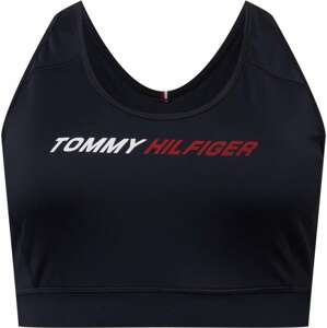 Tommy Hilfiger Curve Podprsenka tmavě modrá / červená / bílá