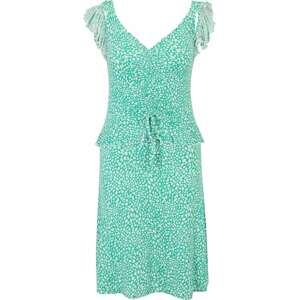 Dorothy Perkins Tall Letní šaty nefritová / bílá