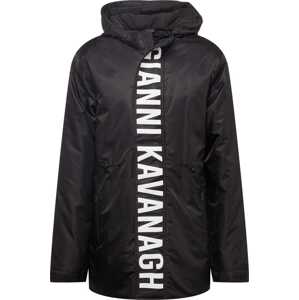 Gianni Kavanagh Přechodná bunda 'Zermatt' černá / bílá