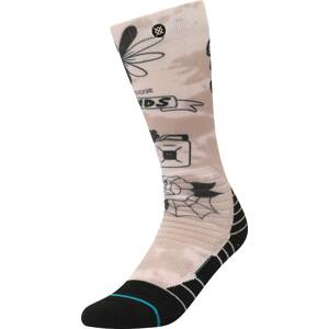 Stance Sportovní ponožky 'GASSED UP' tyrkysová / pudrová / černá / barva bílé vlny