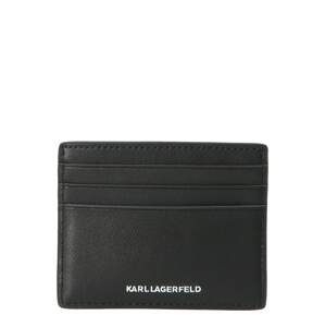 Karl Lagerfeld Pouzdro 'Ikonik 2.0' černá / bílá