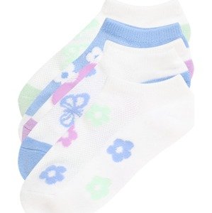 Abercrombie & Fitch Ponožky 'JAN' modrá / pastelově zelená / fialová / bílá