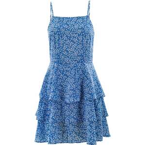 AIKI KEYLOOK Letní šaty 'Layette' modrá / bílá