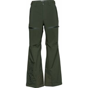 OAKLEY Outdoorové kalhoty khaki / černá