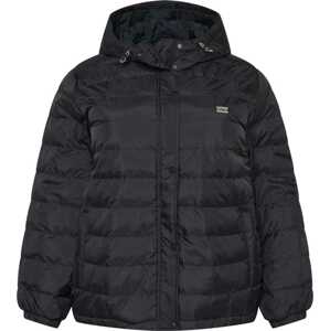 Levi's® Plus Zimní bunda 'EDIE' černá / bílá