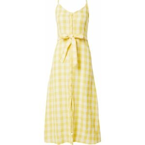 Brava Fabrics Letní šaty žlutá / pastelově žlutá / bílá
