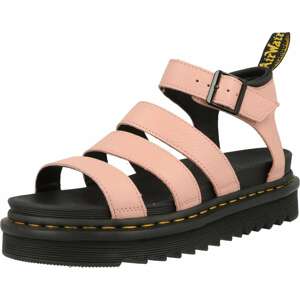 Dr. Martens Páskové sandály 'Blaire' žlutá / pink / černá