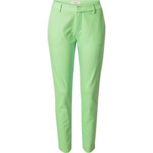 MOS MOSH Chino kalhoty světle zelená