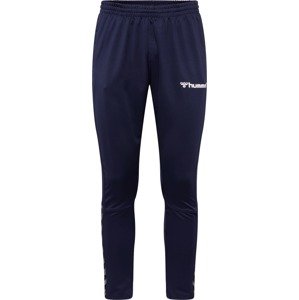 Hummel Sportovní kalhoty marine modrá / bílá